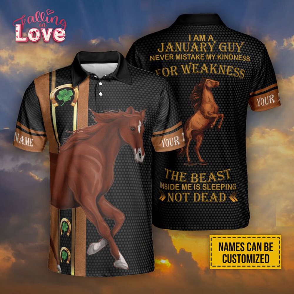 St Patricks Day Polo Shirt Personalized Name Horse I Am A January Guy Birthday Gift Polo Shirt Horseaholic Irish Polo Shirt 1 ccazxj.jpg St Patricks Day Polo Shirt Personalized Name Horse I Am A January Guy Birthday Gift Polo Shirt Horseaholic Irish Polo Shirt 1 ccazxj.jpg