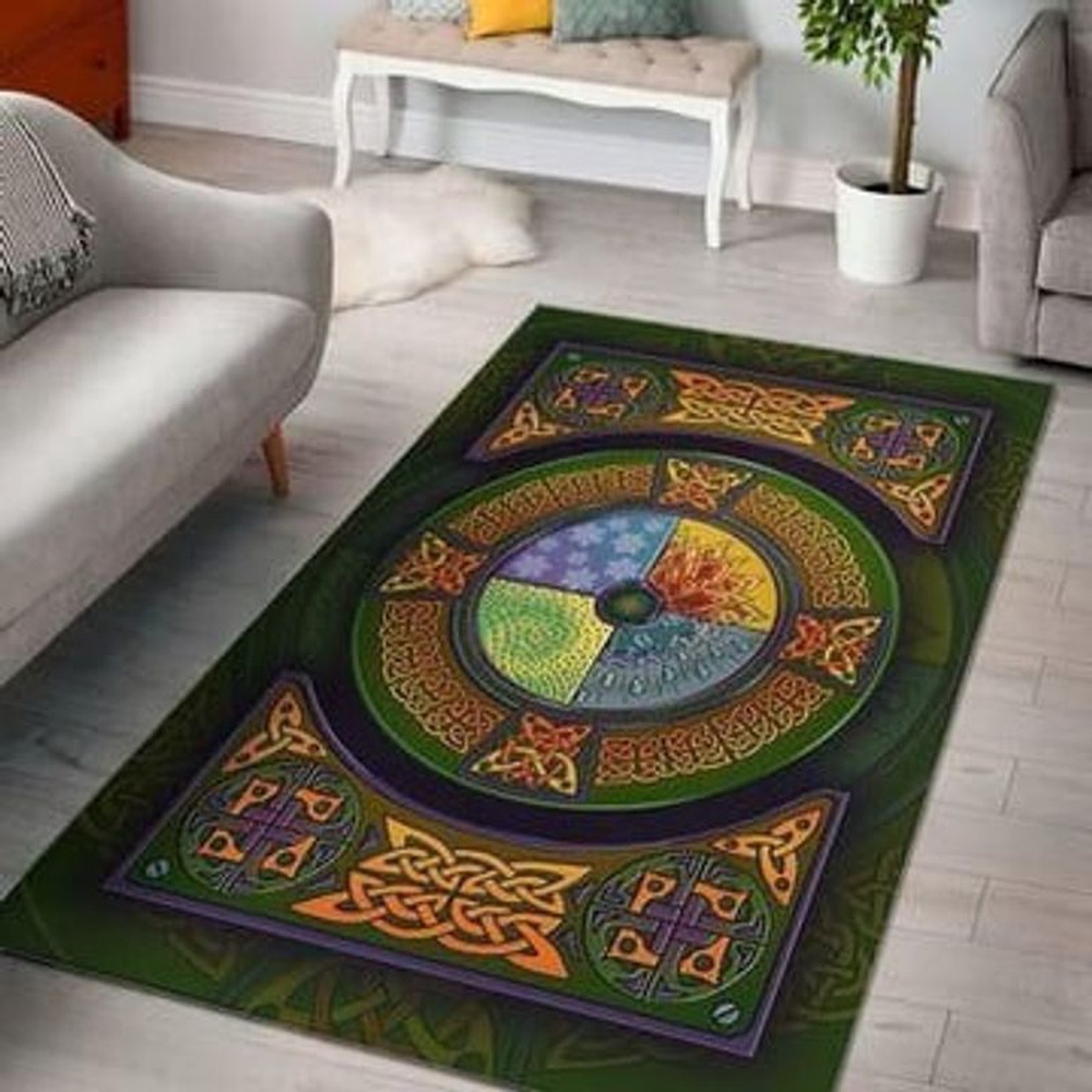 St Patricks Day Rug Celtic Pattern Rug Ireland Culture Carpet Season Circle Pattern Rug Irish Carpet St Patrick s Day Decoration 1 ailpso.jpg St Patricks Day Rug Celtic Pattern Rug Ireland Culture Carpet Season Circle Pattern Rug Irish Carpet St Patrick s Day Decoration 1 ailpso.jpg