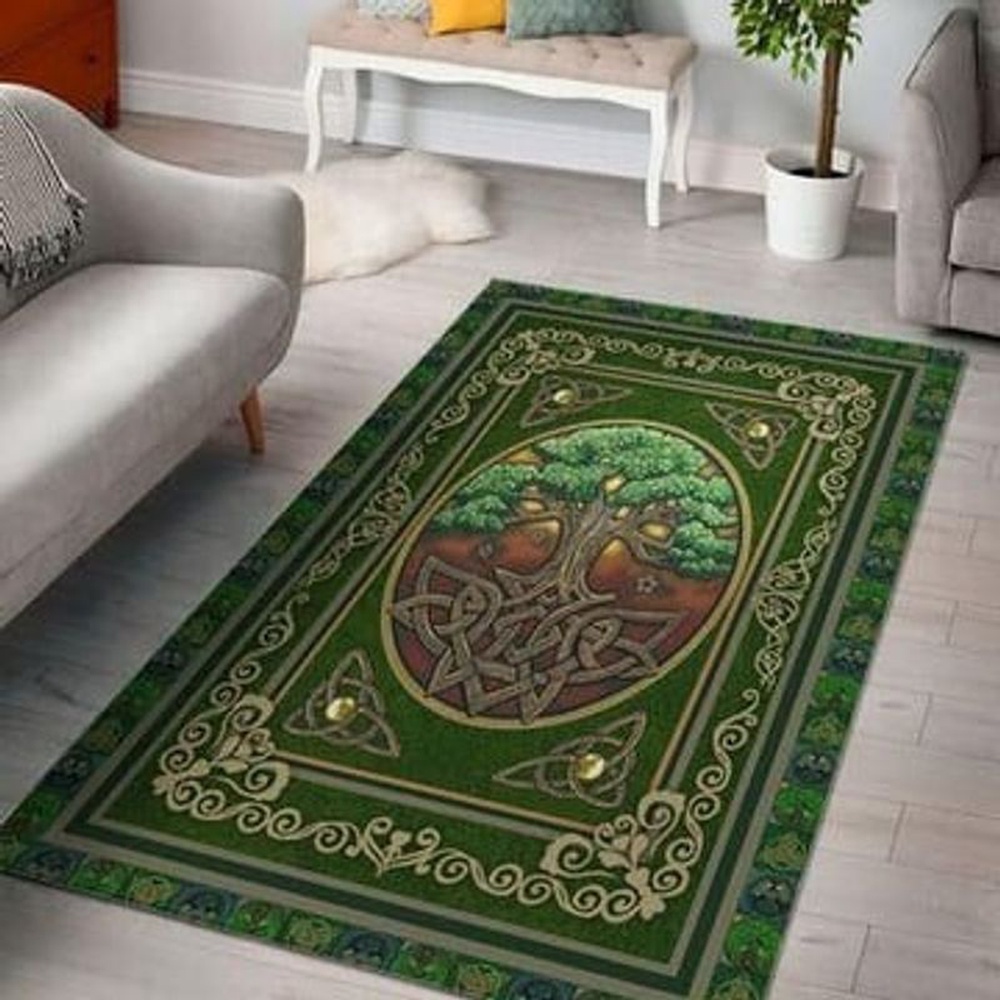 St Patricks Day Rug World Tree Carpet Celtic Tree Floor Mat Celtic Pattern Rug Happy St Patrick s Day Decoration 1 mmk3lu.jpg