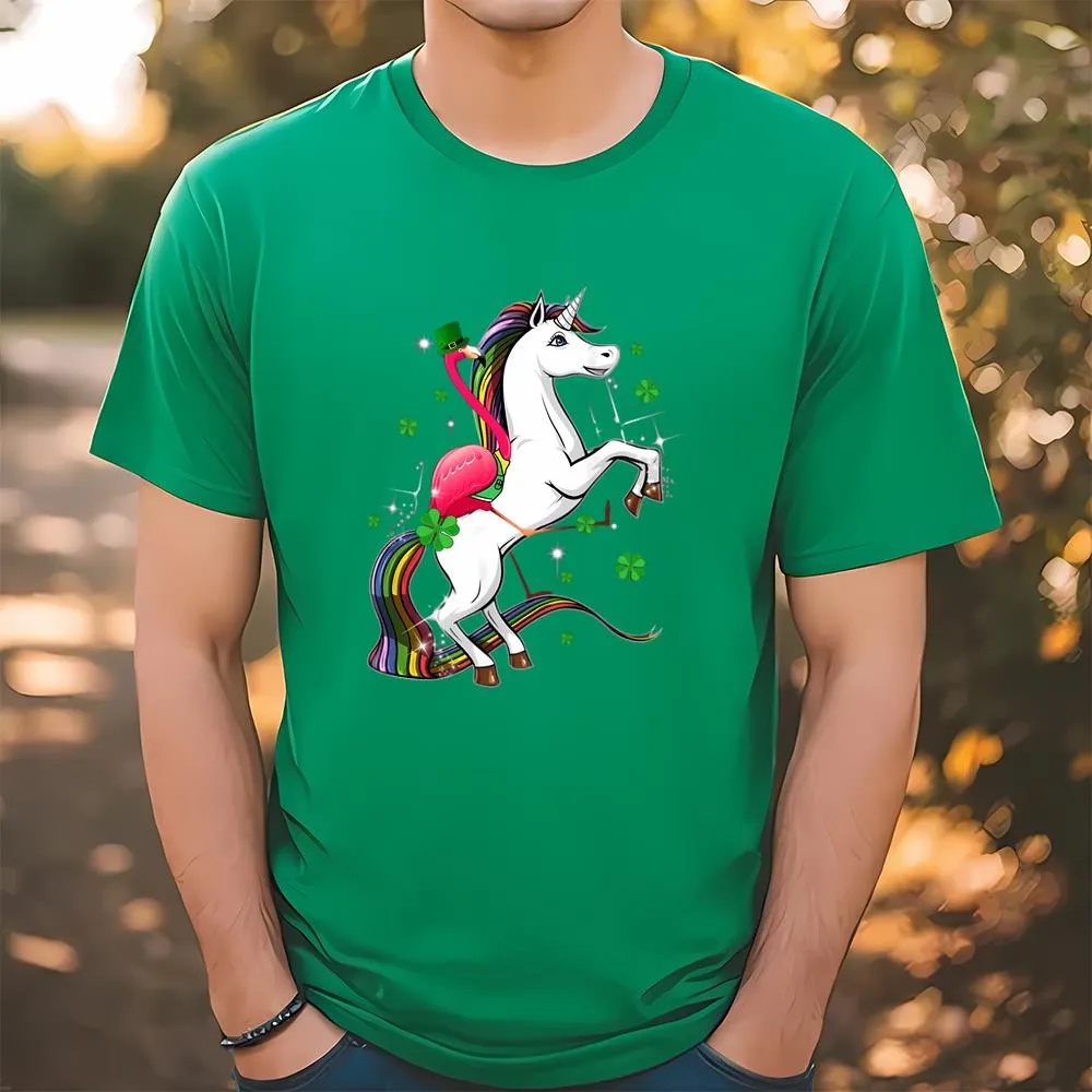 St Patricks Day T Shirt Flamingo Riding Unicorn St Patricks Day Irish T Shirt Funny St Patricks Day Shirts 1 inetcb.jpg St Patricks Day T Shirt Flamingo Riding Unicorn St Patricks Day Irish T Shirt Funny St Patricks Day Shirts 1 inetcb.jpg