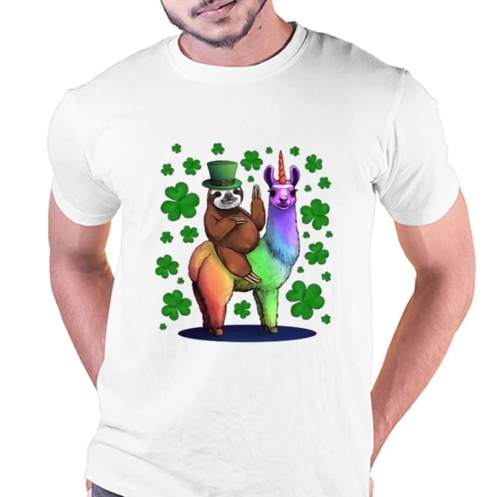 St Patricks Day T Shirt Leprechaun Sloth Riding Llama Unicorn St Patricks Day T Shirt Funny St Patricks Day Shirts 1 xzwqdj.jpg St Patricks Day T Shirt Leprechaun Sloth Riding Llama Unicorn St Patricks Day T Shirt Funny St Patricks Day Shirts 1 xzwqdj.jpg