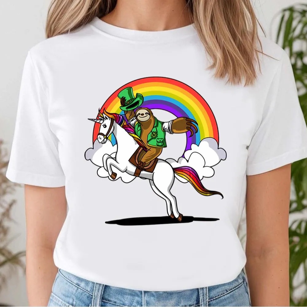 St Patricks Day T Shirt Leprechaun Sloth Riding Unicorn St Patricks Day Irish T Shirt Funny St Patricks Day Shirts 2 vkdzsa.jpg St Patricks Day T Shirt Leprechaun Sloth Riding Unicorn St Patricks Day Irish T Shirt Funny St Patricks Day Shirts 2 vkdzsa.jpg