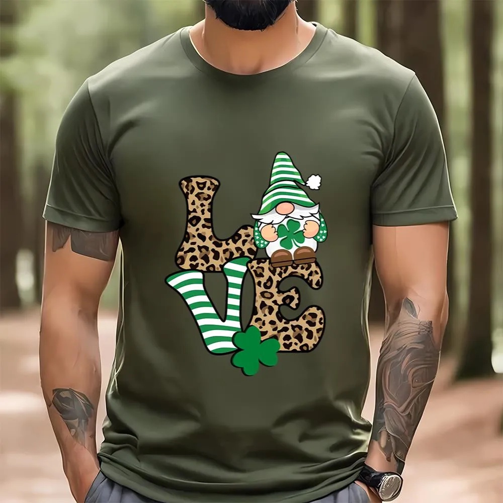 St Patricks Day T Shirt Love St. Patrick s Day Gnome Leopard Print T Shirt Funny St Patricks Day Shirts 3 h5jqz2.jpg St Patricks Day T Shirt Love St. Patrick s Day Gnome Leopard Print T Shirt Funny St Patricks Day Shirts 3 h5jqz2.jpg