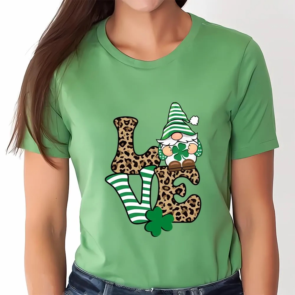St Patricks Day T Shirt Love St. Patrick s Day Gnome Leopard Print T Shirt Funny St Patricks Day Shirts 4 bihio4.jpg St Patricks Day T Shirt Love St. Patrick s Day Gnome Leopard Print T Shirt Funny St Patricks Day Shirts 4 bihio4.jpg