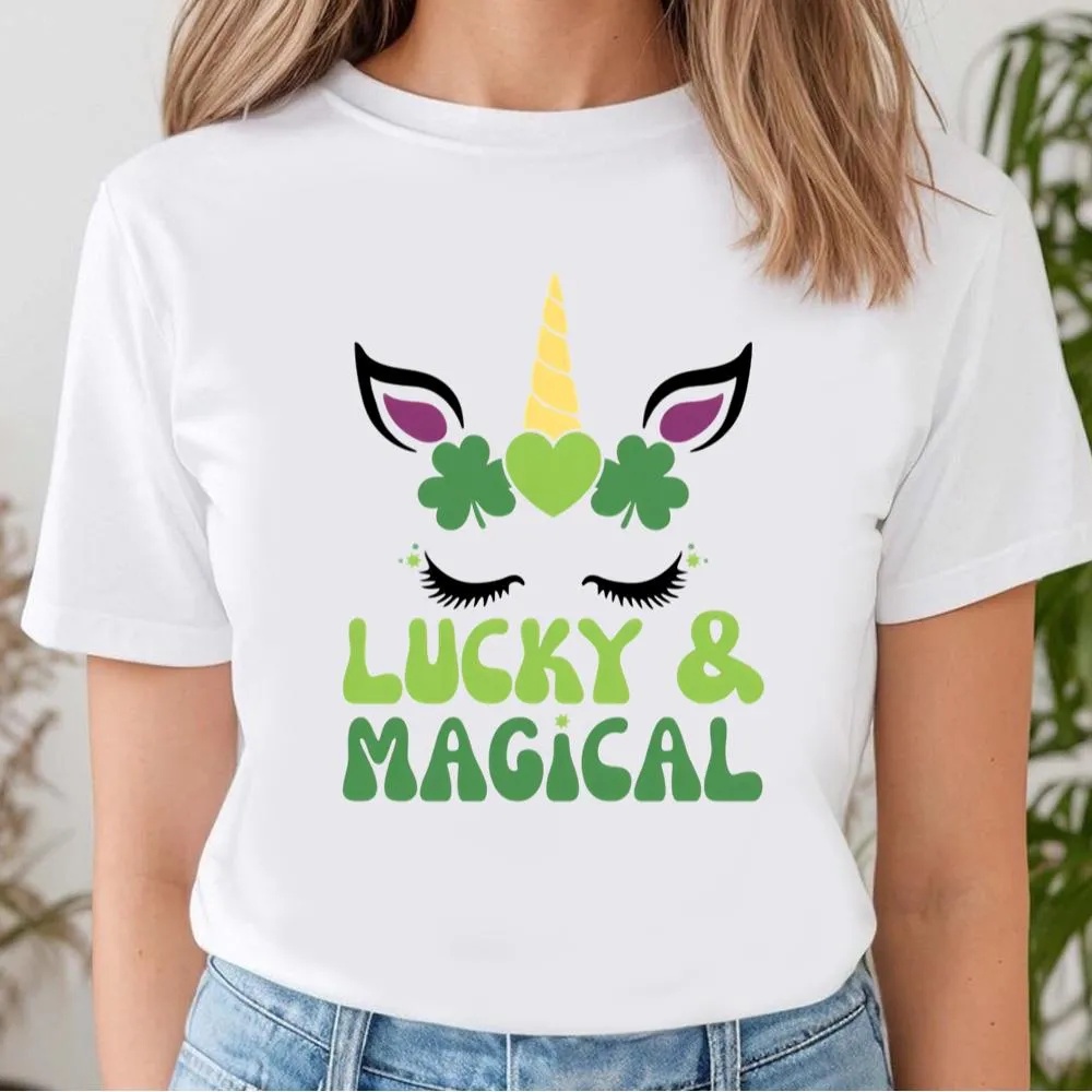 St Patricks Day T Shirt Lucky And Magical St Patrick s Day Unicorn T Shirt Funny St Patricks Day Shirts 2 gngvkq.jpg St Patricks Day T Shirt Lucky And Magical St Patrick s Day Unicorn T Shirt Funny St Patricks Day Shirts 2 gngvkq.jpg