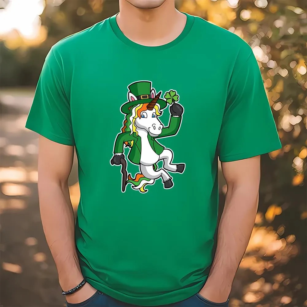 St Patricks Day T Shirt Lucky Irish Unicorn Leprechaun St Patrick s Day Heel Click T Shirt Funny St Patricks Day Shirts 1 zfy1pe.jpg