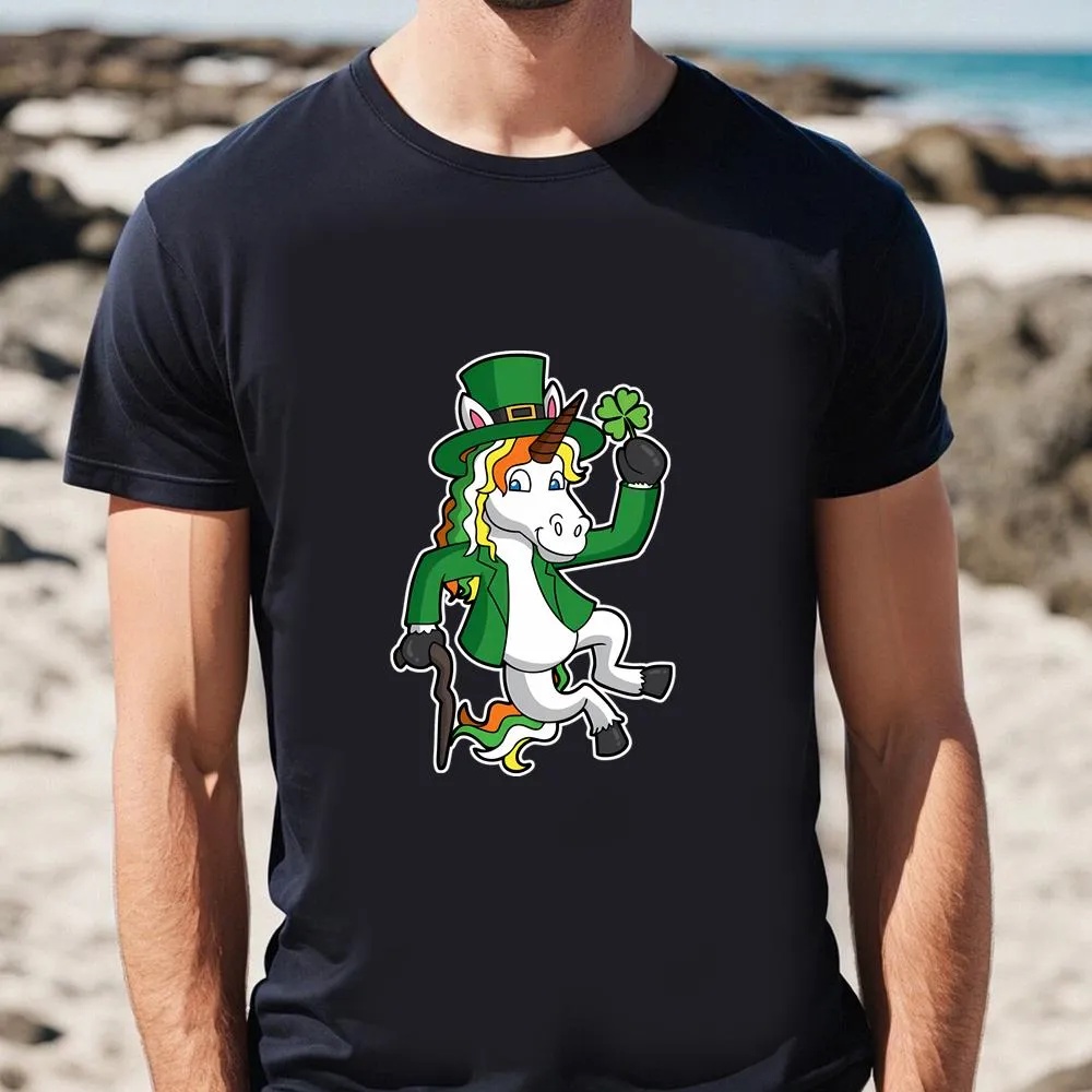 St Patricks Day T Shirt Lucky Irish Unicorn Leprechaun St Patrick s Day Heel Click T Shirt Funny St Patricks Day Shirts 4 u4ez44.jpg