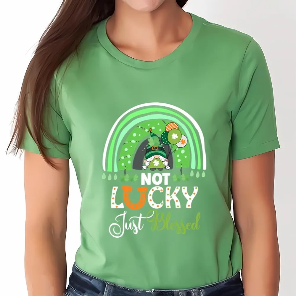 St Patricks Day T Shirt Not Lucky Just Blessed Rainbow Gnome Clover St Patrick s Day T Shirt Funny St Patricks Day Shirts 4 kzmnvm.jpg St Patricks Day T Shirt Not Lucky Just Blessed Rainbow Gnome Clover St Patrick s Day T Shirt Funny St Patricks Day Shirts 4 kzmnvm.jpg