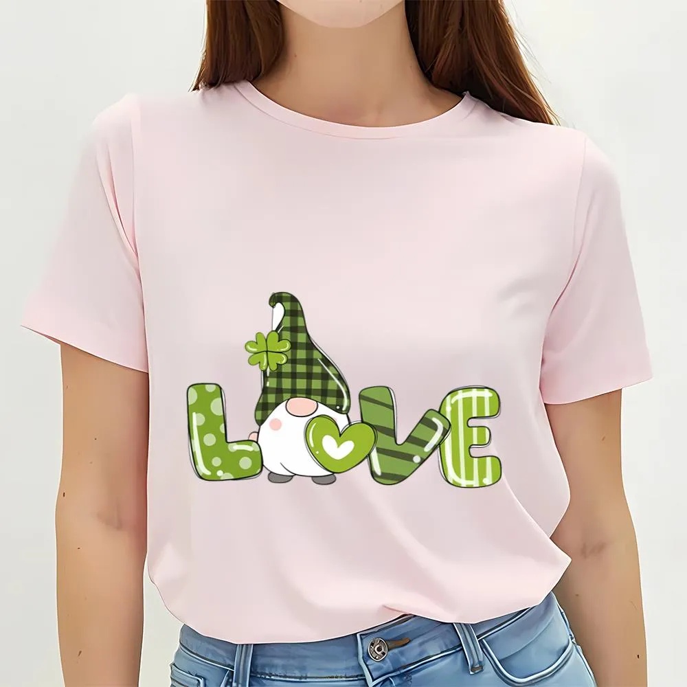 St Patricks Day T Shirt St Patricks Day Shirt Love Gnomes T Shirt Funny St Patricks Day Shirts 2 o2ihgv.jpg