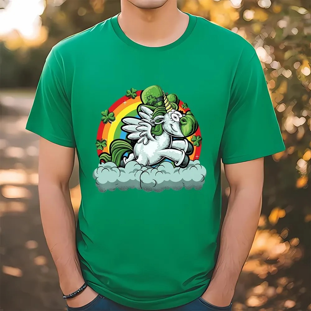 St Patricks Day T Shirt St Patricks Day Unicorn Unicorn Luck Funny T Shirt Funny St Patricks Day Shirts 1 jkyben.jpg