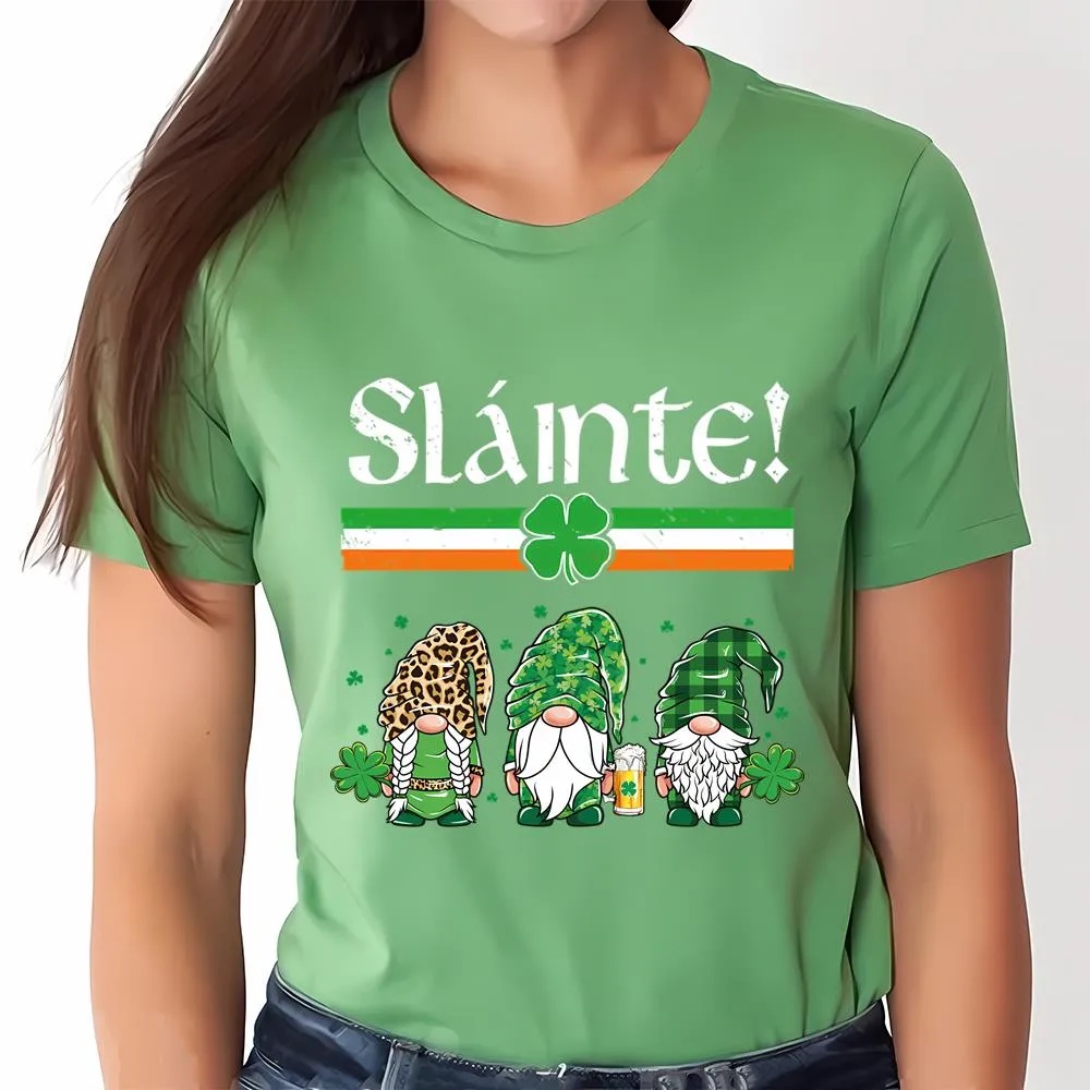 St Patricks Day T Shirt Three Gnomes Leprechaun Irish Flag Cheers Slainte St. Patrick s Day T Shirt Funny St Patricks Day Shirts 4 ujx28t.jpg St Patricks Day T Shirt Three Gnomes Leprechaun Irish Flag Cheers Slainte St. Patrick s Day T Shirt Funny St Patricks Day Shirts 4 ujx28t.jpg