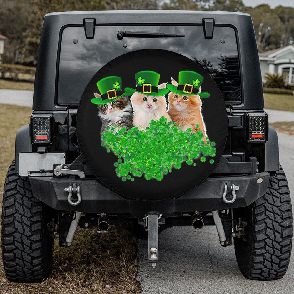 St Patricks Day Tire Cover Cat Spare Tire Cover Irish Cat Tire Cover Clover Leaves Tire Cover Happy St Patrick s Day 1 i84bh0.jpg St Patricks Day Tire Cover Cat Spare Tire Cover Irish Cat Tire Cover Clover Leaves Tire Cover Happy St Patrick s Day 1 i84bh0.jpg