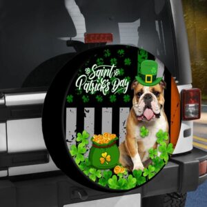 St Patricks Day Tire Cover, English…