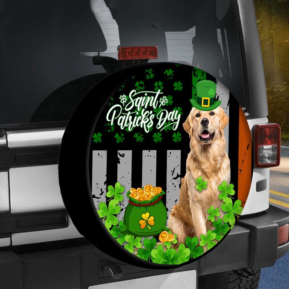 St Patricks Day Tire Cover Golden Retriever Spare Tire Cover Happy St Patrick s Day Tire Cover Dog Lover Car Decorations 1 ez3ifp.jpg St Patricks Day Tire Cover Golden Retriever Spare Tire Cover Happy St Patrick s Day Tire Cover Dog Lover Car Decorations 1 ez3ifp.jpg