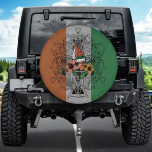St Patricks Day Tire Cover, Ireland…