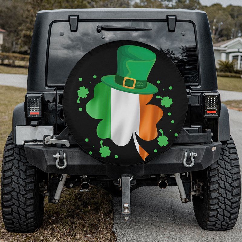 St Patricks Day Tire Cover Ireland Holiday Spare Tire Cover Happy St Patrick Day Tire Cover Clover Pattern Wrap Car Decor 1 m34owq.jpg St Patricks Day Tire Cover Ireland Holiday Spare Tire Cover Happy St Patrick Day Tire Cover Clover Pattern Wrap Car Decor 1 m34owq.jpg