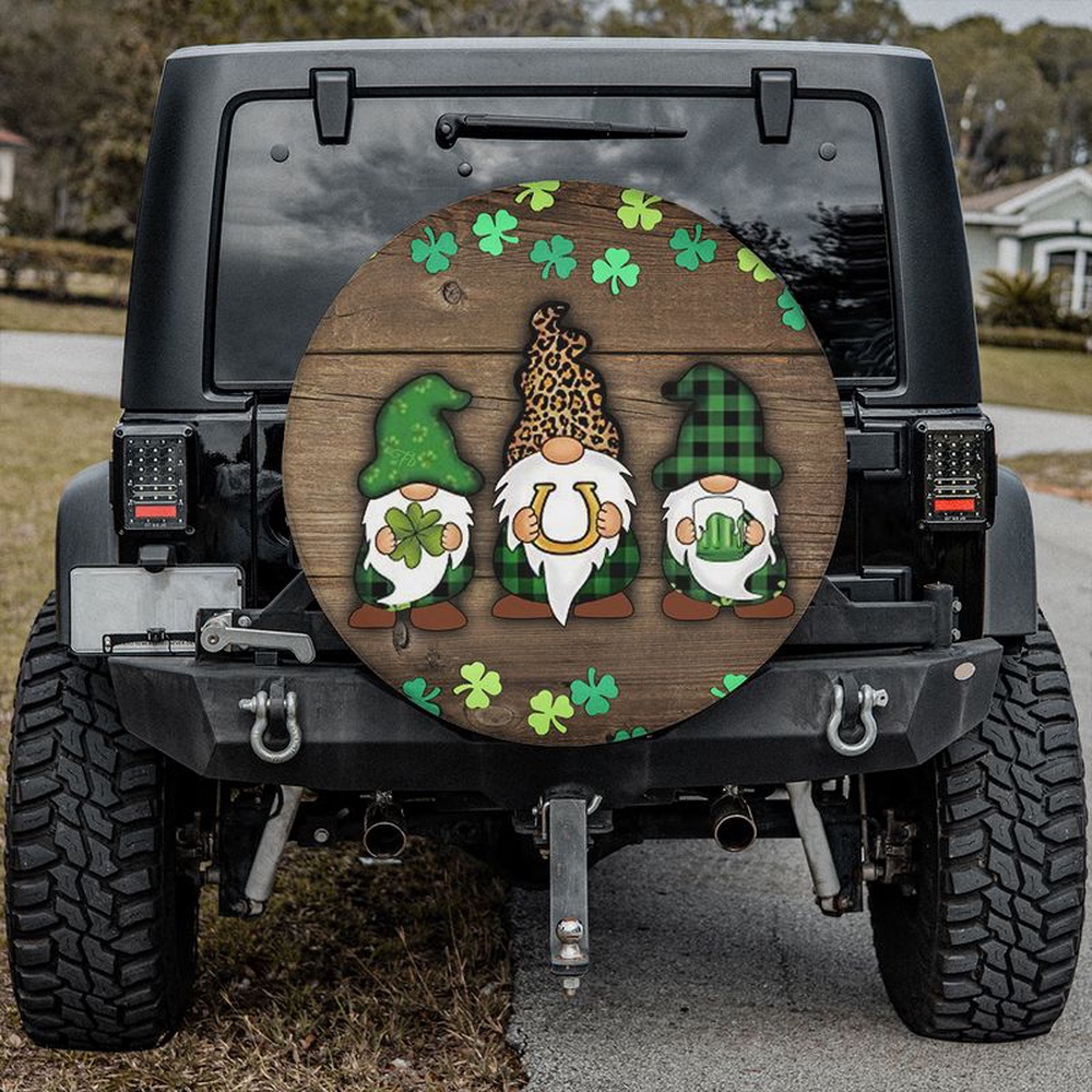 St Patricks Day Tire Cover Irish Shamrock St Patrick Day Gnomes Spare Tire Cover Car Accessories Happy St Patricks Day 1 avbbar.jpg St Patricks Day Tire Cover Irish Shamrock St Patrick Day Gnomes Spare Tire Cover Car Accessories Happy St Patricks Day 1 avbbar.jpg