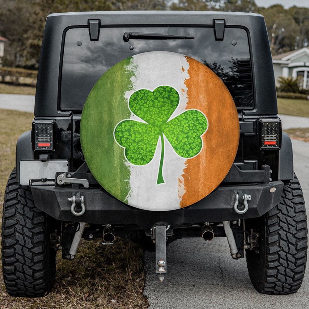 St Patricks Day Tire Cover Irish Shamrock St Patricks Day Decoration Cute Spare Tire Cover Irish Flag Wheel Cover Irish Gifts 1 vs3swb.jpg St Patricks Day Tire Cover Irish Shamrock St Patricks Day Decoration Cute Spare Tire Cover Irish Flag Wheel Cover Irish Gifts 1 vs3swb.jpg