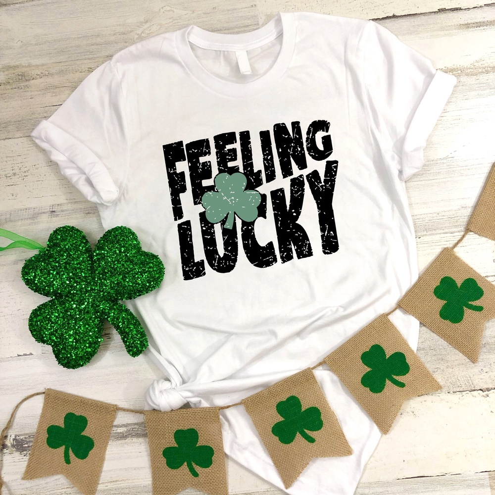 Feeling Lucky Retro Shirt Patrick s Day Gift Saint Patricks Tees Shamrock Lucky Tshirt Irish Womens St Patrick s Day 3 xm9td1.jpg Feeling Lucky Retro Shirt Patrick s Day Gift Saint Patricks Tees Shamrock Lucky Tshirt Irish Womens St Patrick s Day 3 xm9td1.jpg
