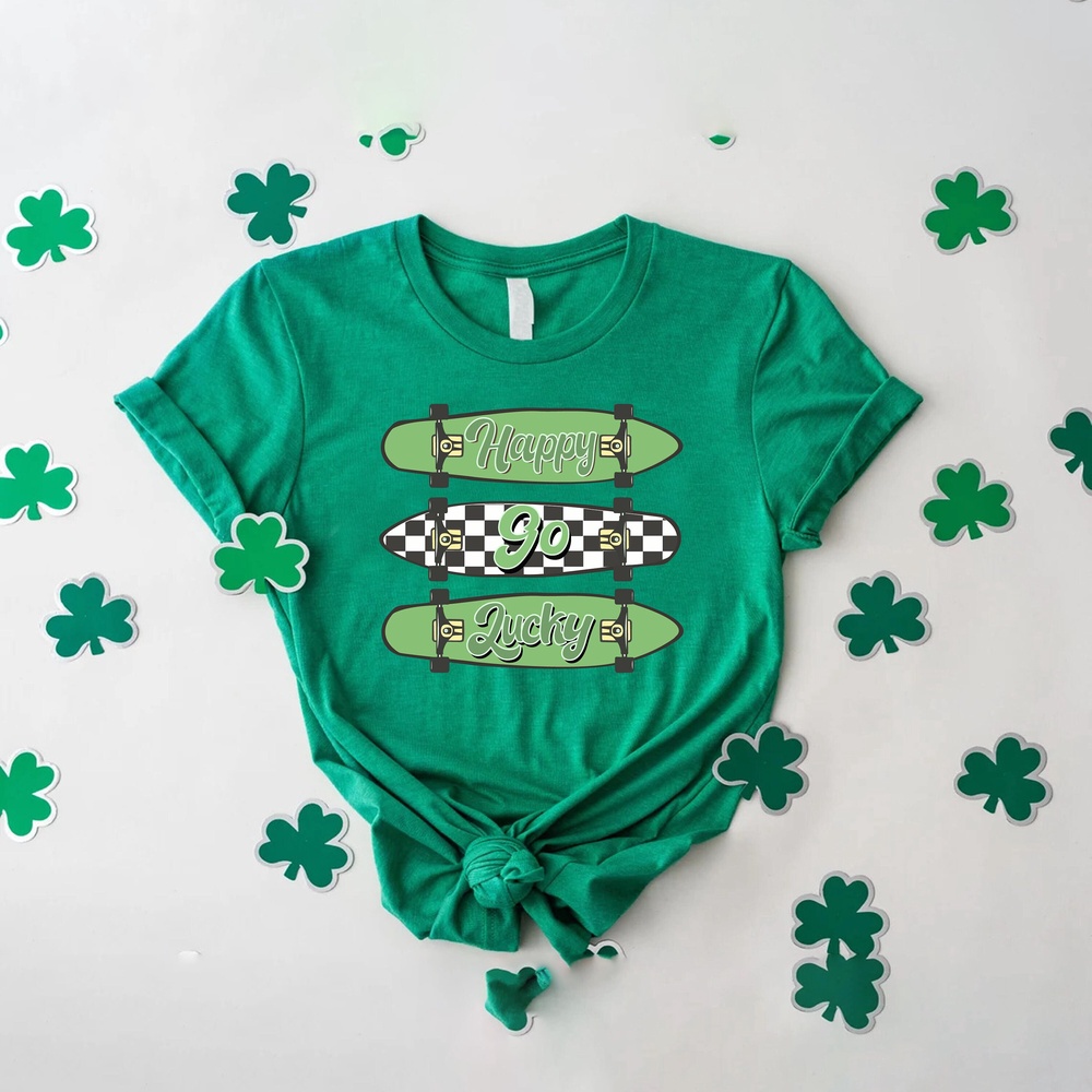 Happy Go Lucky Shirt St Patricks Day Shirt Men Retro St Patty Shirt Lucky Skateboard Shirt Retro Skateboard Shirt 1 usoqqc.jpg Happy Go Lucky Shirt St Patricks Day Shirt Men Retro St Patty Shirt Lucky Skateboard Shirt Retro Skateboard Shirt 1 usoqqc.jpg