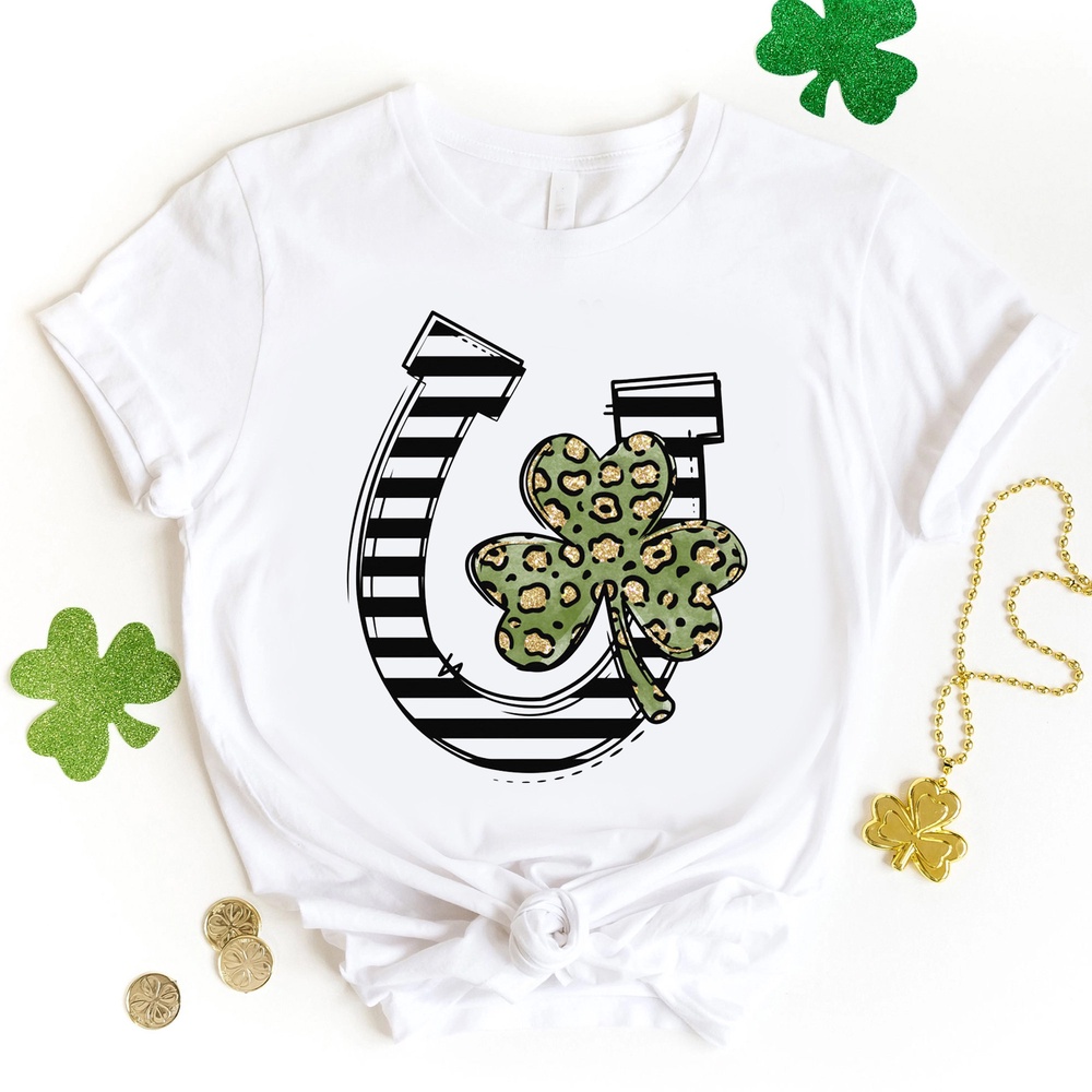 Patrick s Day T Shirt Horseshoe Clover Tee Funny St. Patrick s Day Shirt Lucky Shirt Horse Lover T Shirt Women St Paddys Shirt 1 lhsfbn.jpg