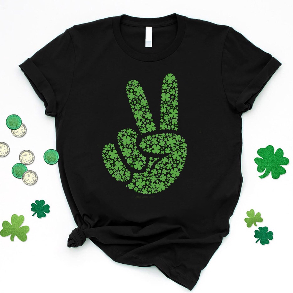 Patrick s Day T Shirt Shamrock Peace Sign Shirt Peace Hand Shirt Irish Shirt St Patrick s Day Shirt Clover Shirt Peace Shirt St Pattys Day Tee 2 q4tw1u.jpg Patrick s Day T Shirt Shamrock Peace Sign Shirt Peace Hand Shirt Irish Shirt St Patrick s Day Shirt Clover Shirt Peace Shirt St Pattys Day Tee 2 q4tw1u.jpg