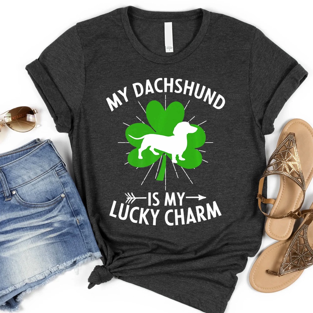 Patrick s Day T Shirt Wiener Dog My Dachshund Is My Lucky Charm T Shirt St. Patrick s Day Dog Shirt Funny Wiener Lover Shirt 1 mkkcs8.jpg Patrick s Day T Shirt Wiener Dog My Dachshund Is My Lucky Charm T Shirt St. Patrick s Day Dog Shirt Funny Wiener Lover Shirt 1 mkkcs8.jpg