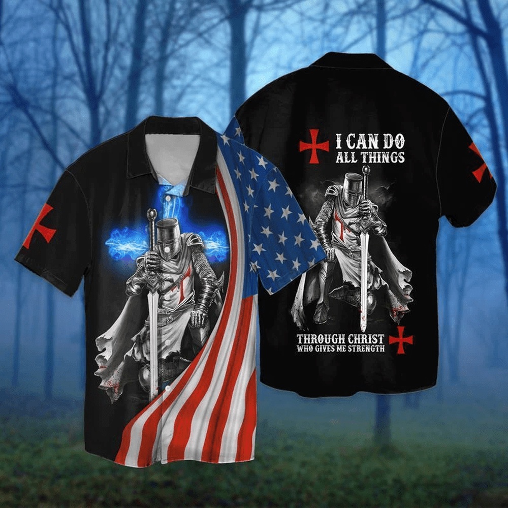 4th Of July Hawaiian Shirt 4Th Of July American Flag Knight Templar I Can Do All Things Through Christ Hawaiian Shirt 1 siootm.jpg 4th Of July Hawaiian Shirt 4Th Of July American Flag Knight Templar I Can Do All Things Through Christ Hawaiian Shirt 1 siootm.jpg