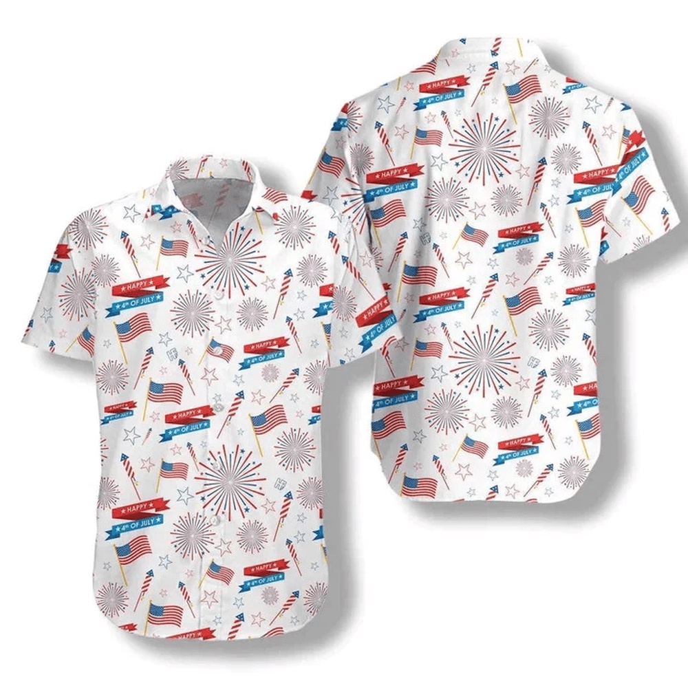 4th Of July Hawaiian Shirt 4Th Of July Hawaii Shirt Flag On White Watercolor Hawaiian Shirt Hawaiian Fourth Of July Shirt 1 ky1sn2.jpg