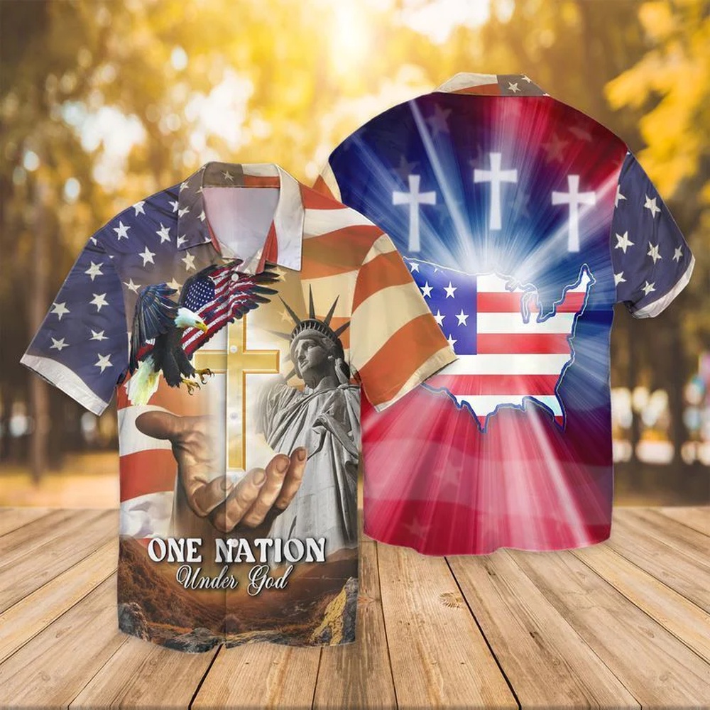 4th Of July Hawaiian Shirt 4Th Of July Independence Day American Flag Jesus One Mation Under God Eagle Trendy Hawaiian Shirt 1 mos22h.jpg 4th Of July Hawaiian Shirt 4Th Of July Independence Day American Flag Jesus One Mation Under God Eagle Trendy Hawaiian Shirt 1 mos22h.jpg