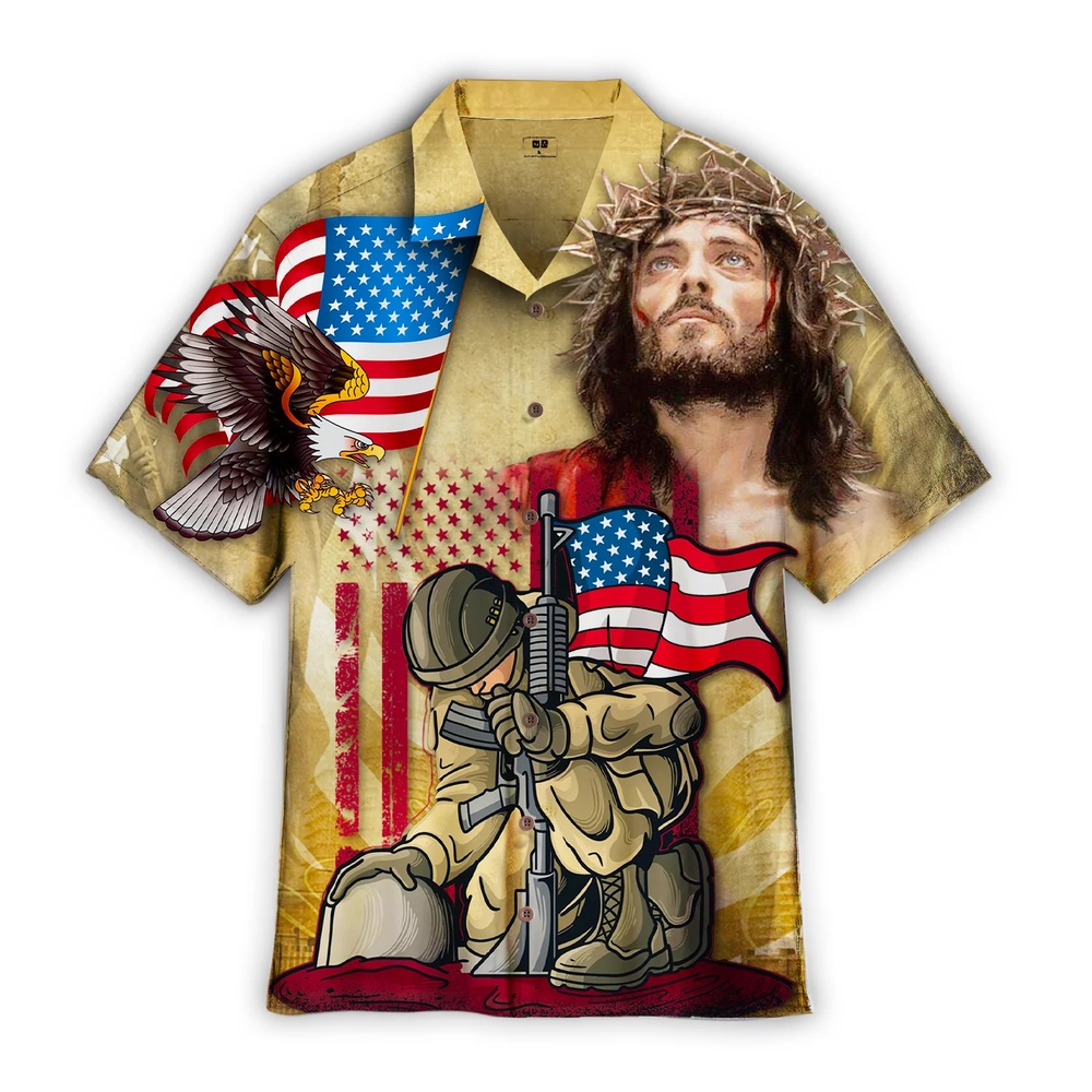 4th Of July Hawaiian Shirt 4Th Of July One Nation Under God Independence Day Memorial Day Hawaiian Shirt Hawaiian Fourth Of July Shirt 1 nlvd7x.jpg