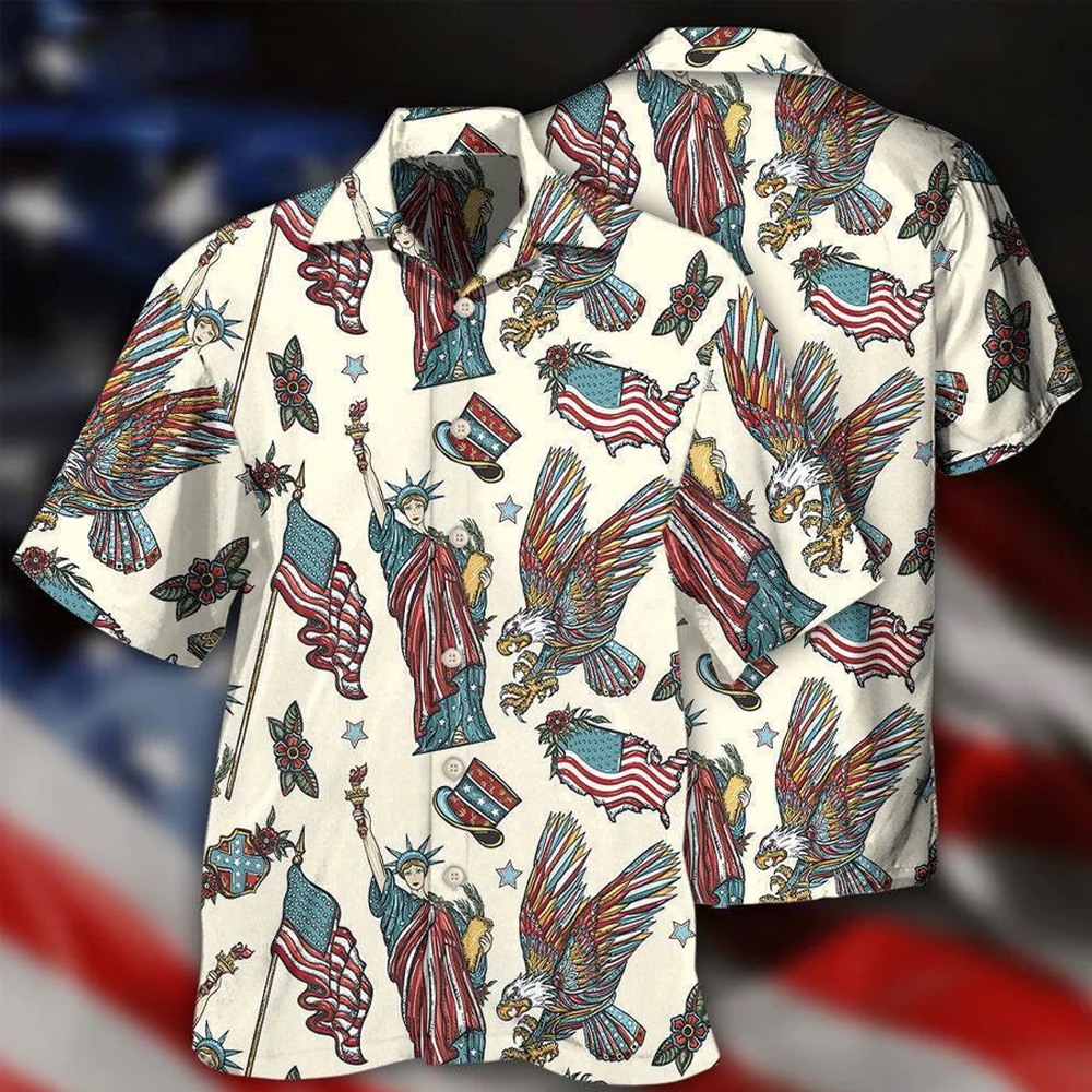 4th Of July Hawaiian Shirt America Symbols Basic Style Hawaiian Shirt Shirt Hawaiian Fourth Of July Shirt 1 tg9g9p.jpg