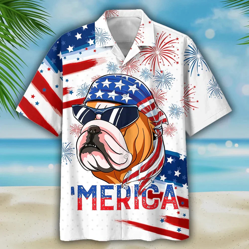 4th Of July Hawaiian Shirt Bulldog Merica Independence Day Usa Flag Hawaiian Shirt Gift For Dog Lovers Hawaiian Fourth Of July Shirt 1 o6g5md.jpg 4th Of July Hawaiian Shirt Bulldog Merica Independence Day Usa Flag Hawaiian Shirt Gift For Dog Lovers Hawaiian Fourth Of July Shirt 1 o6g5md.jpg