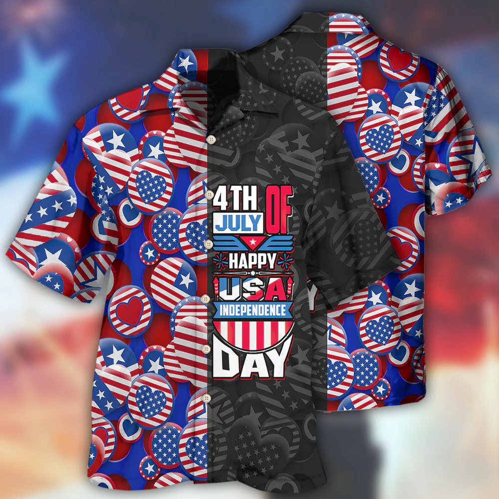 4th Of July Hawaiian Shirt Celebrate Freedom Vibrant Independence Day Hawaiian Shirt Hawaiian Fourth Of July Shirt 1 gflboc.jpg