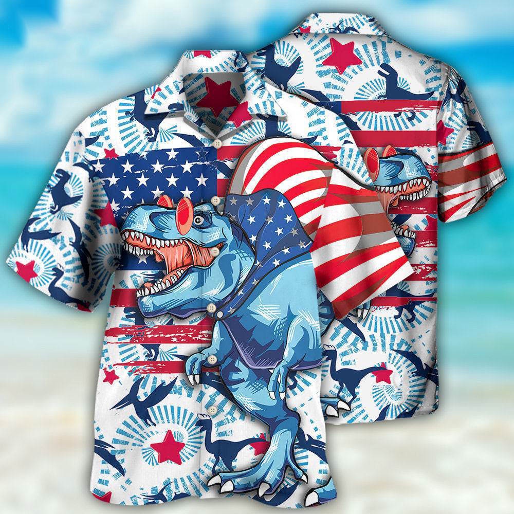 4th Of July Hawaiian Shirt Dinosaur Independence Day Funny Dinosaurus Hawaiian Shirt Hawaiian Fourth Of July Shirt 1 wygw0d.jpg