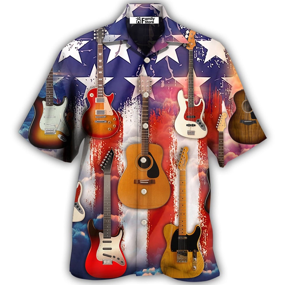 4th Of July Hawaiian Shirt Guitar Independence Day Star America Hawaiian Shirt Hawaiian Fourth Of July Shirt 1 ltt66i.jpg