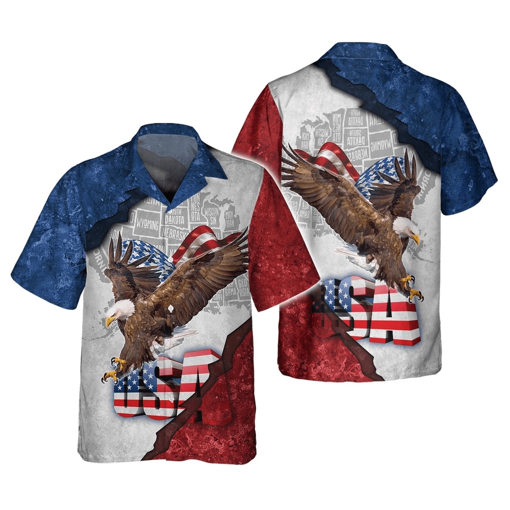 4th Of July Hawaiian Shirt Happy Independence Day Eagle U.S Map All 3D Printed Hawaiian Shirt Hawaiian Fourth Of July Shirt 1 t6snfw.jpg 4th Of July Hawaiian Shirt Happy Independence Day Eagle U.S Map All 3D Printed Hawaiian Shirt Hawaiian Fourth Of July Shirt 1 t6snfw.jpg