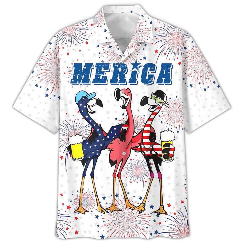 4th Of July Hawaiian Shirt Happy Independence Day Flamingo Celebration All Printed 3D Hawaiian Shirt Hawaiian Fourth Of July Shirt 1 t9j32u.jpg 4th Of July Hawaiian Shirt Happy Independence Day Flamingo Celebration All Printed 3D Hawaiian Shirt Hawaiian Fourth Of July Shirt 1 t9j32u.jpg