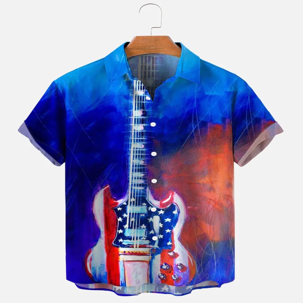 4th Of July Hawaiian Shirt Independence Day American Flag Guitar Men s Hawaiian Shirts Hawaiian Fourth Of July Shirt 1 llnuo5.jpg 4th Of July Hawaiian Shirt Independence Day American Flag Guitar Men s Hawaiian Shirts Hawaiian Fourth Of July Shirt 1 llnuo5.jpg