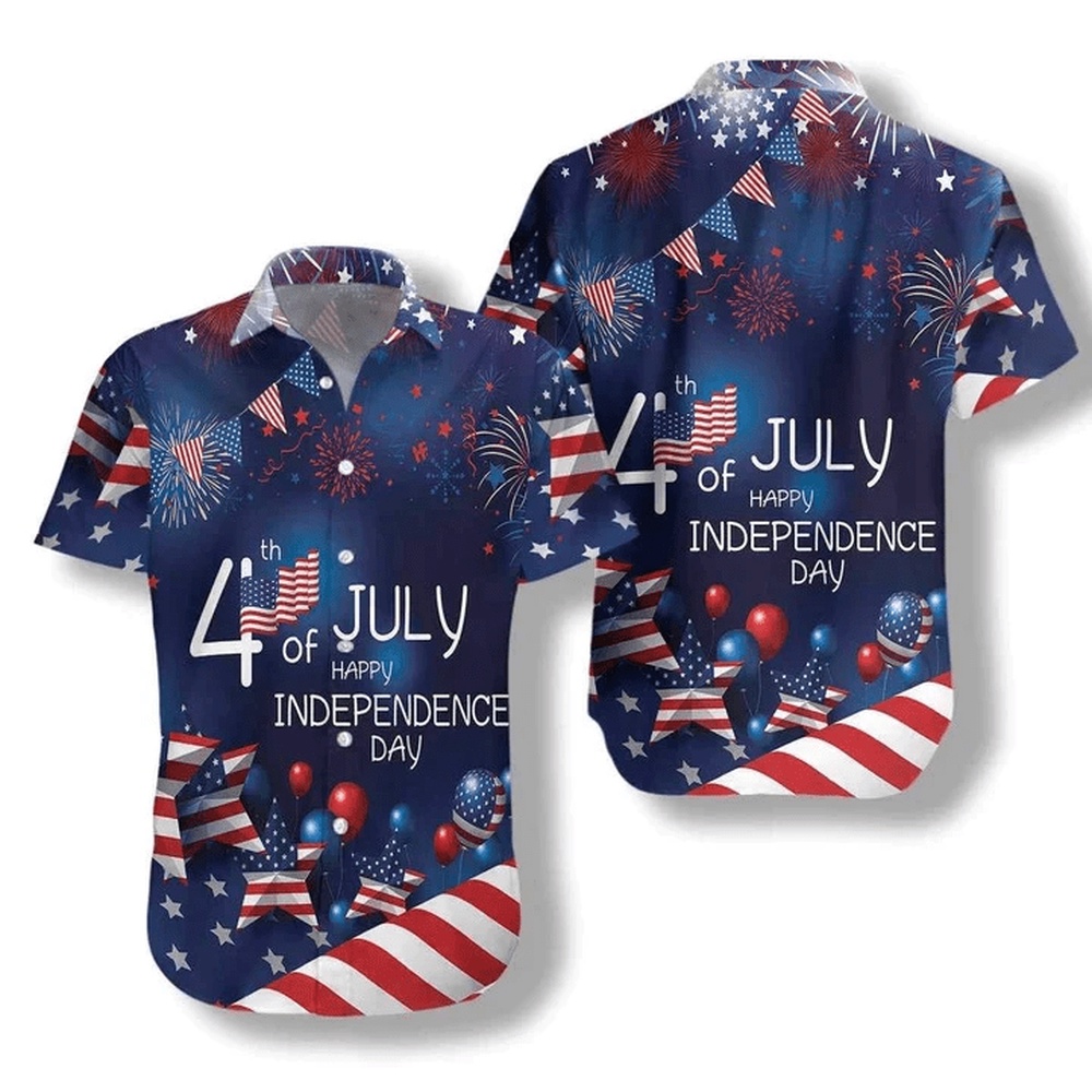 4th Of July Hawaiian Shirt Independence Day Fireworks Themed Hawaiian Shirt Hawaiian Fourth Of July Shirt 1 k8rr1o.jpg