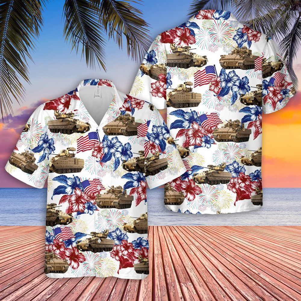 4th Of July Hawaiian Shirt M2 Bradley Fighting Vehicle 4Th Of July Hawaiian Shirt Hawaiian Fourth Of July Shirt 1 i3uyib.jpg