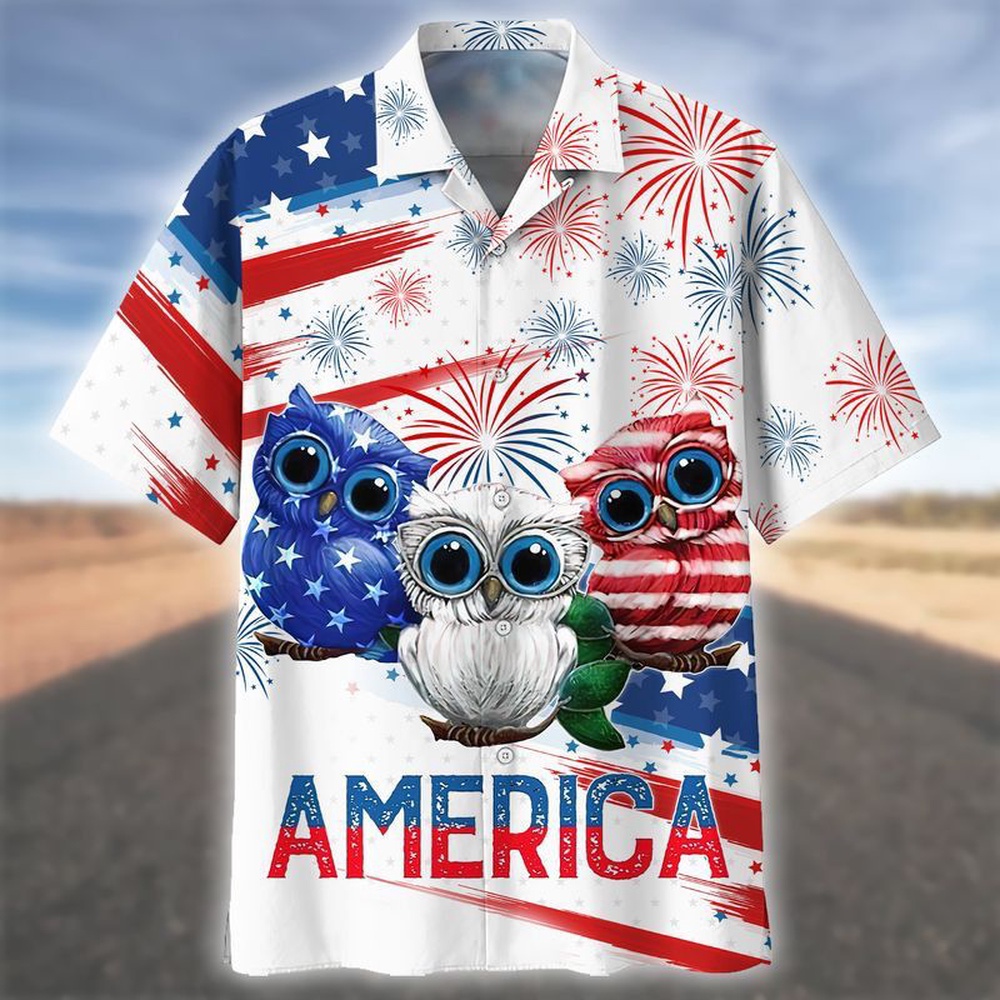 4th Of July Hawaiian Shirt Owls Celebrating Independence Day Hawaiian Shirt Vibrant Design Hawaiian Fourth Of July Shirt 1 k4rwrq.jpg 4th Of July Hawaiian Shirt Owls Celebrating Independence Day Hawaiian Shirt Vibrant Design Hawaiian Fourth Of July Shirt 1 k4rwrq.jpg