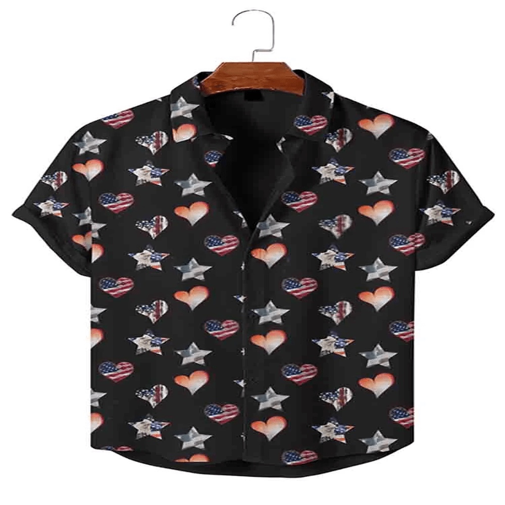 4th Of July Hawaiian Shirt Personalized Flag Pattern Holiday Short Sleeve Shirt Hawaiian Shirt Hawaiian Fourth Of July Shirt 2 tqfj08.jpg