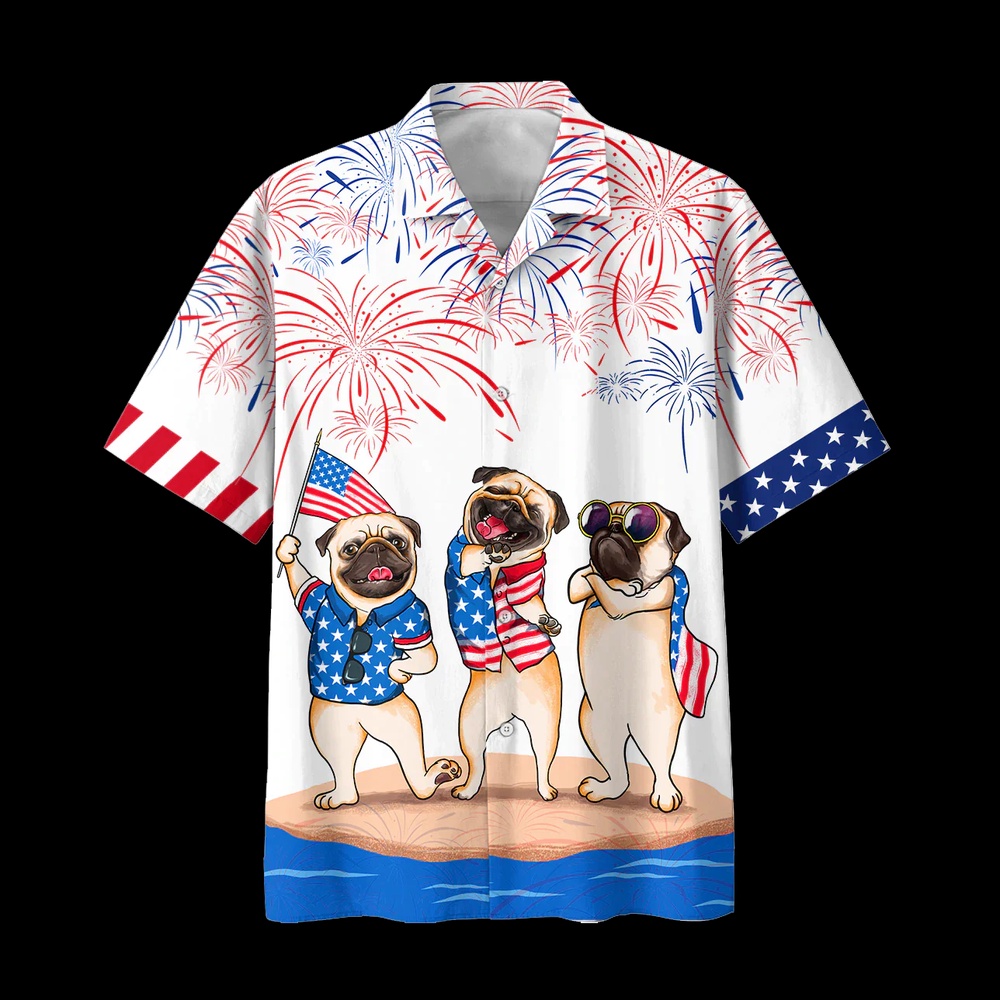 4th Of July Hawaiian Shirt Pug 4Th Of July Hawaiian Shirt Independence Day Is Coming Hawaiian Fourth Of July Shirt 1 izuzrd.jpg