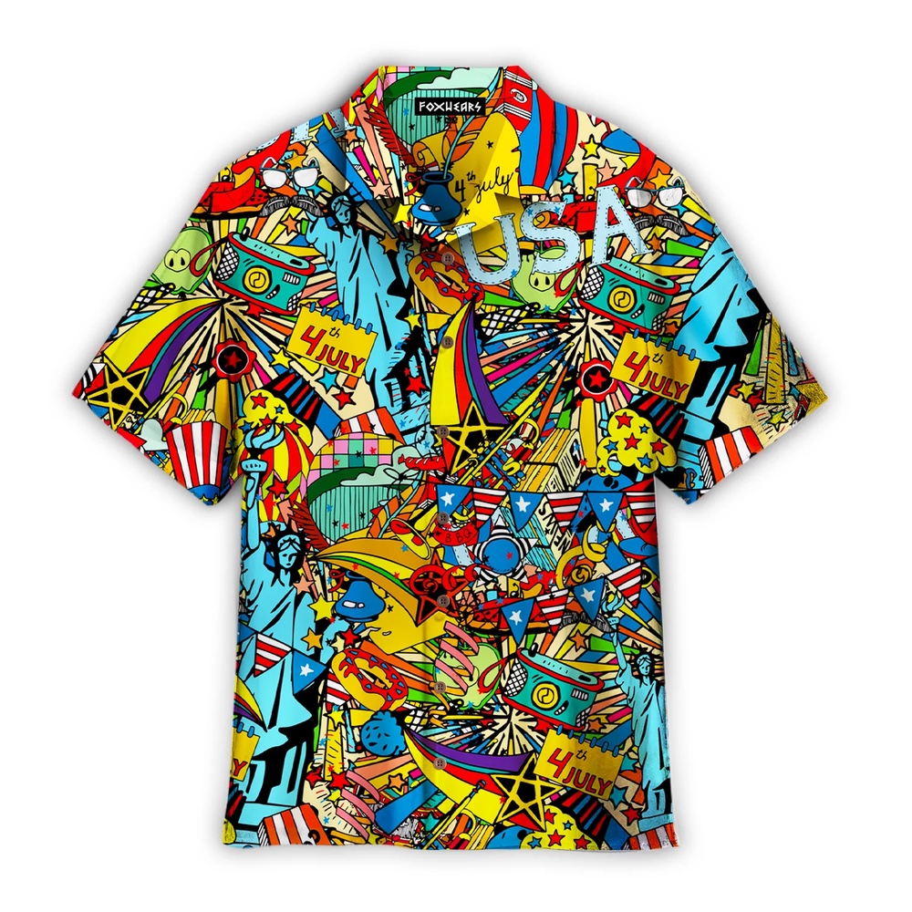 4th Of July Hawaiian Shirt The 4Th Of July Independence Doodles Hawaiian Shirt Hawaiian Fourth Of July Shirt 1 i96c6f.jpg 4th Of July Hawaiian Shirt The 4Th Of July Independence Doodles Hawaiian Shirt Hawaiian Fourth Of July Shirt 1 i96c6f.jpg