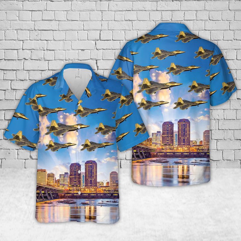 Air Force Hawaiian Shirt 192nd Wing F 22 Raptor Virginia Air National Guard Hawaiian Shirt Veteran Hawaiian Shirt 1 vcunrd.jpg