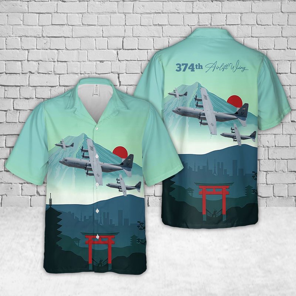 Air Force Hawaiian Shirt C 130 US Air Force 374th Airlift Wing Hawaiian Shirt Veteran Hawaiian Shirt 1 ec0io4.jpg Air Force Hawaiian Shirt C 130 US Air Force 374th Airlift Wing Hawaiian Shirt Veteran Hawaiian Shirt 1 ec0io4.jpg