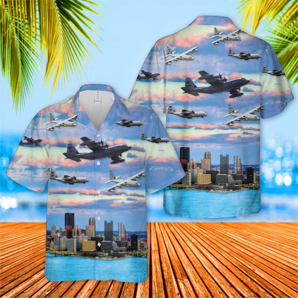 Air Force Hawaiian Shirt Pennsylvania Air National Guard EC 130Js Hawaiian Shirt Veteran Hawaiian Shirt 1 lq6vfm.jpg