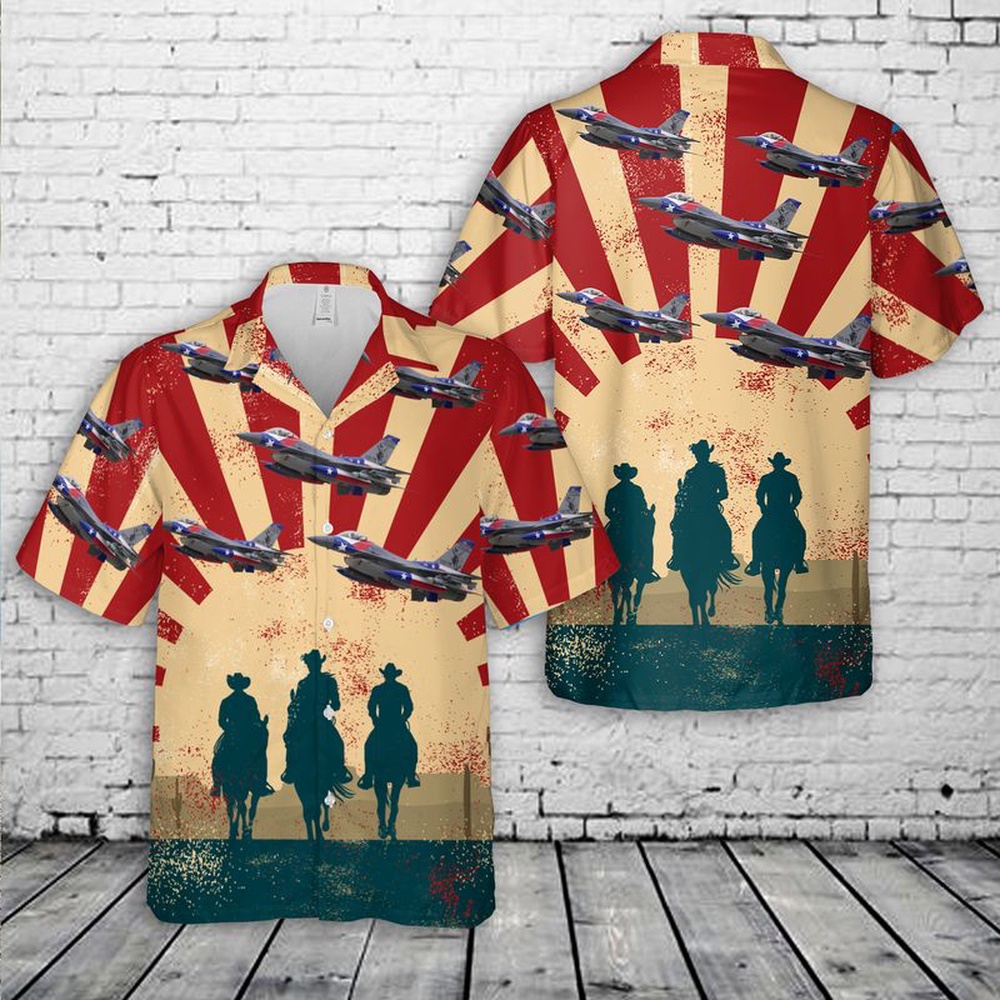 Air Force Hawaiian Shirt Texas Air National Guard 182d Fighter Squadron F 16 Fighting Falcon Hawaiian Shirt Veteran Hawaiian Shirt 1 y6cqwc.jpg
