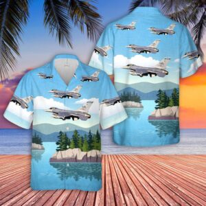 Air Force Hawaiian Shirt, USAF 179th…